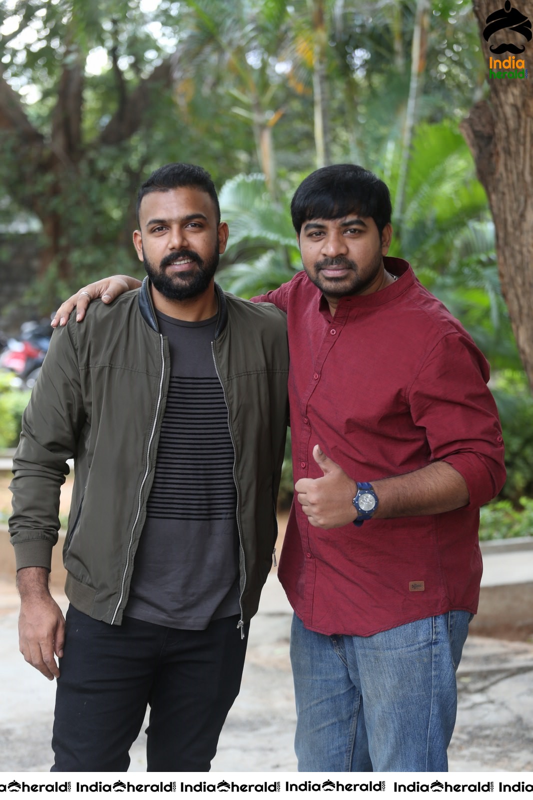 Actor Tharun Bhascker and Abhinav Komadam Stills