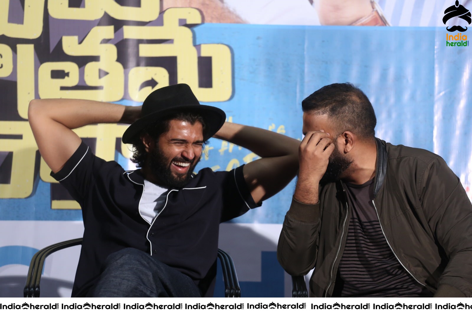 Actor Tharun Bhascker Shares a Happy moment on the stage