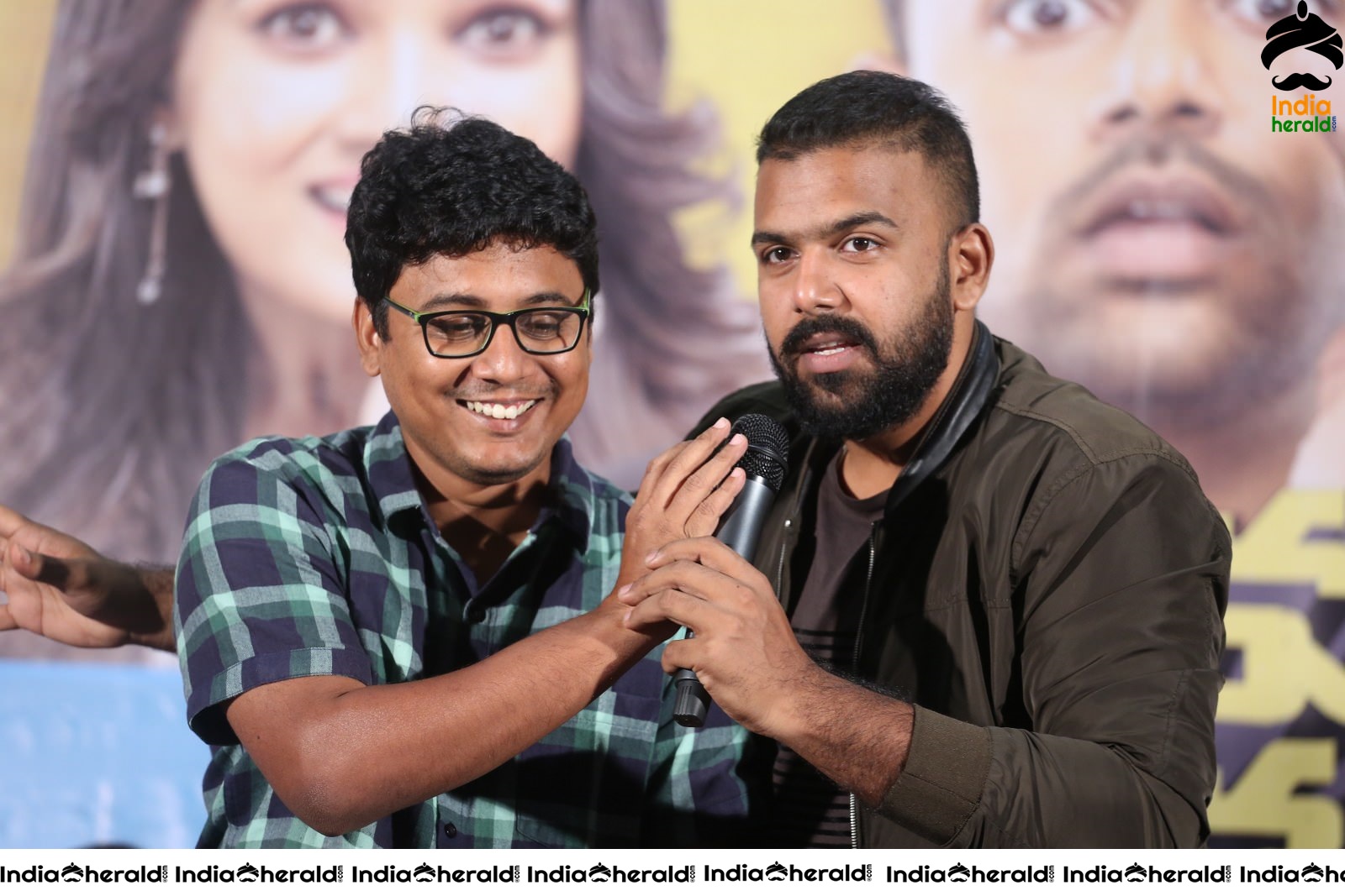 Actor Tharun Bhascker Shares a Happy moment on the stage