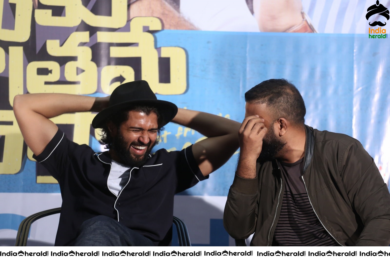 Actor Tharun Bhascker Shares a Happy moment on the stage