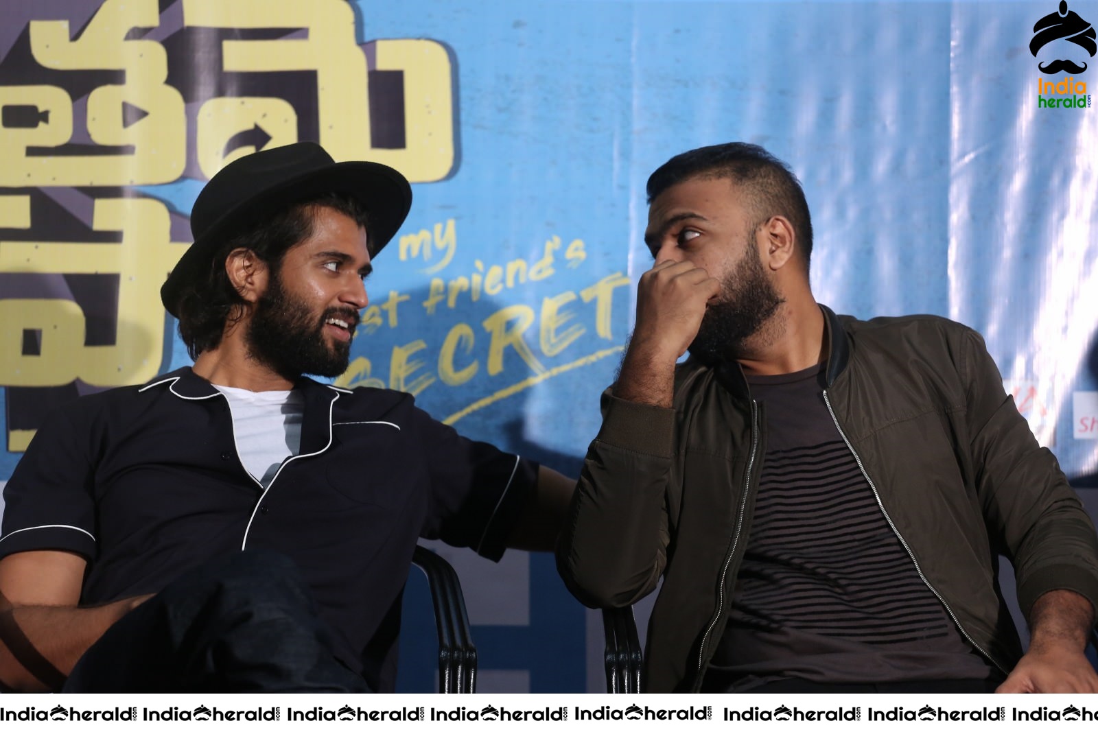 Actor Tharun Bhascker Shares a Happy moment on the stage