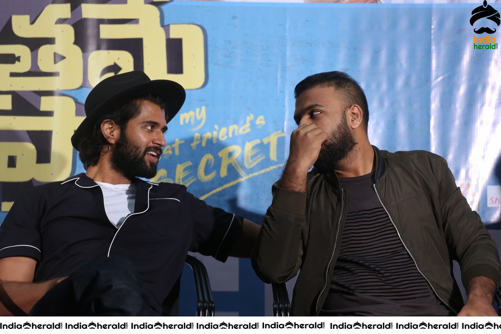 Actor Tharun Bhascker Shares a Happy moment on the stage