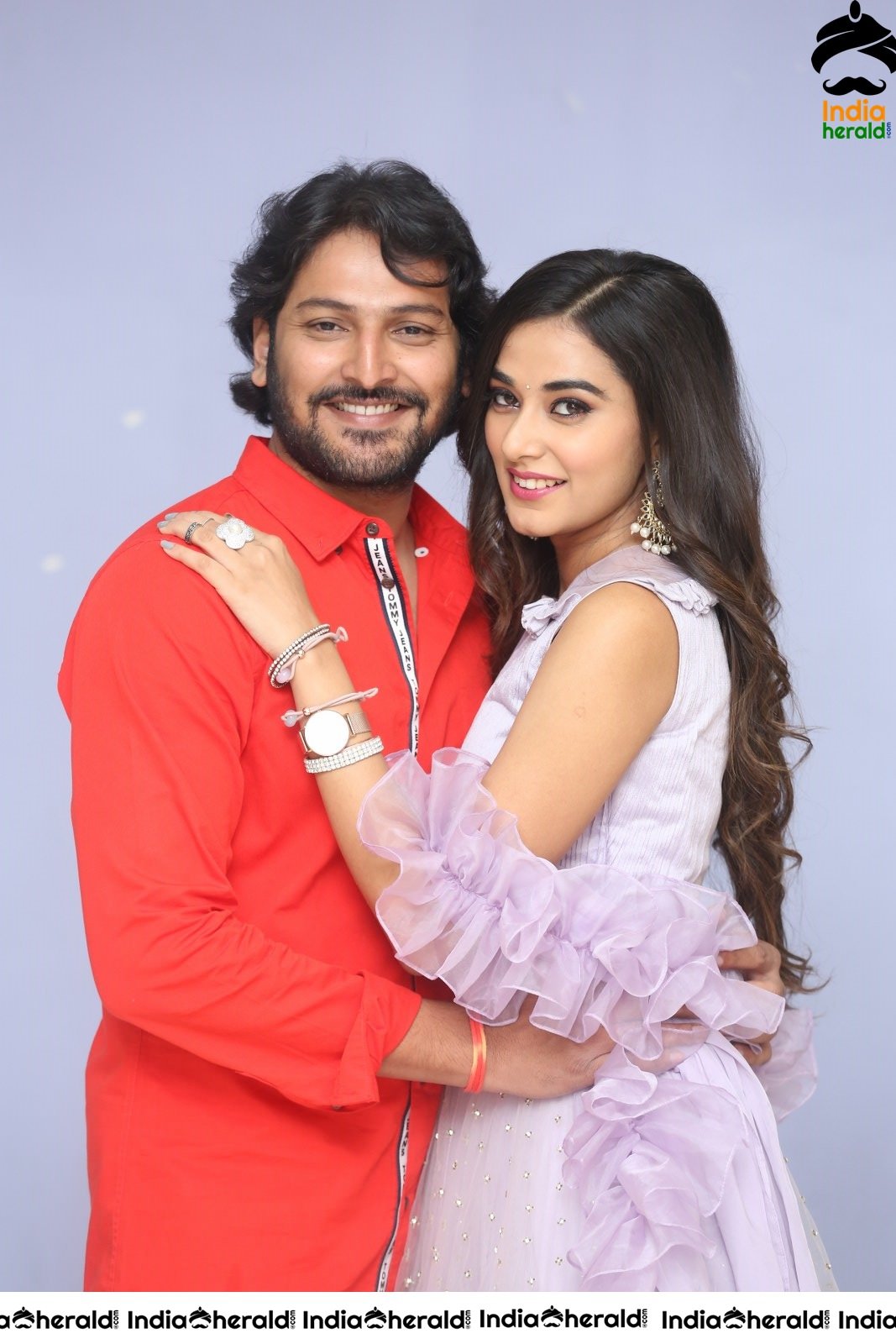 Actor Vamsi Yakasiri Latest Photoshoot Stills With Stefy Patel Set 1