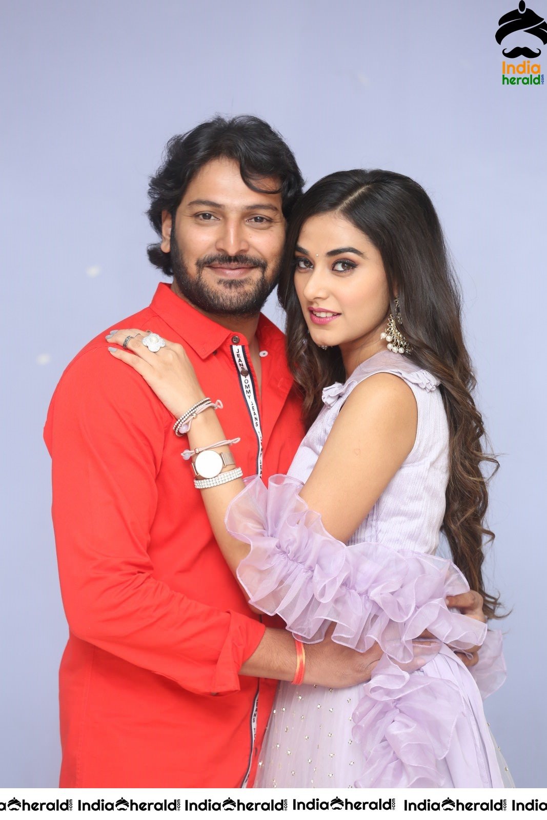 Actor Vamsi Yakasiri Latest Photoshoot Stills With Stefy Patel Set 1