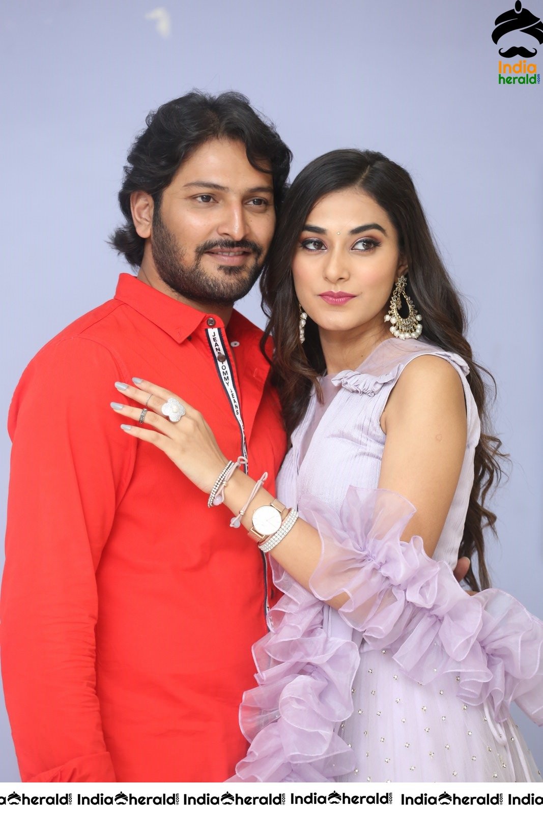 Actor Vamsi Yakasiri Latest Photoshoot Stills With Stefy Patel Set 1