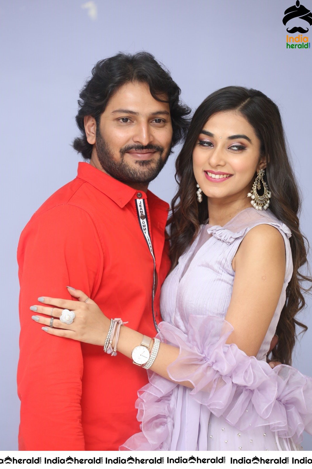 Actor Vamsi Yakasiri Latest Photoshoot Stills With Stefy Patel Set 1