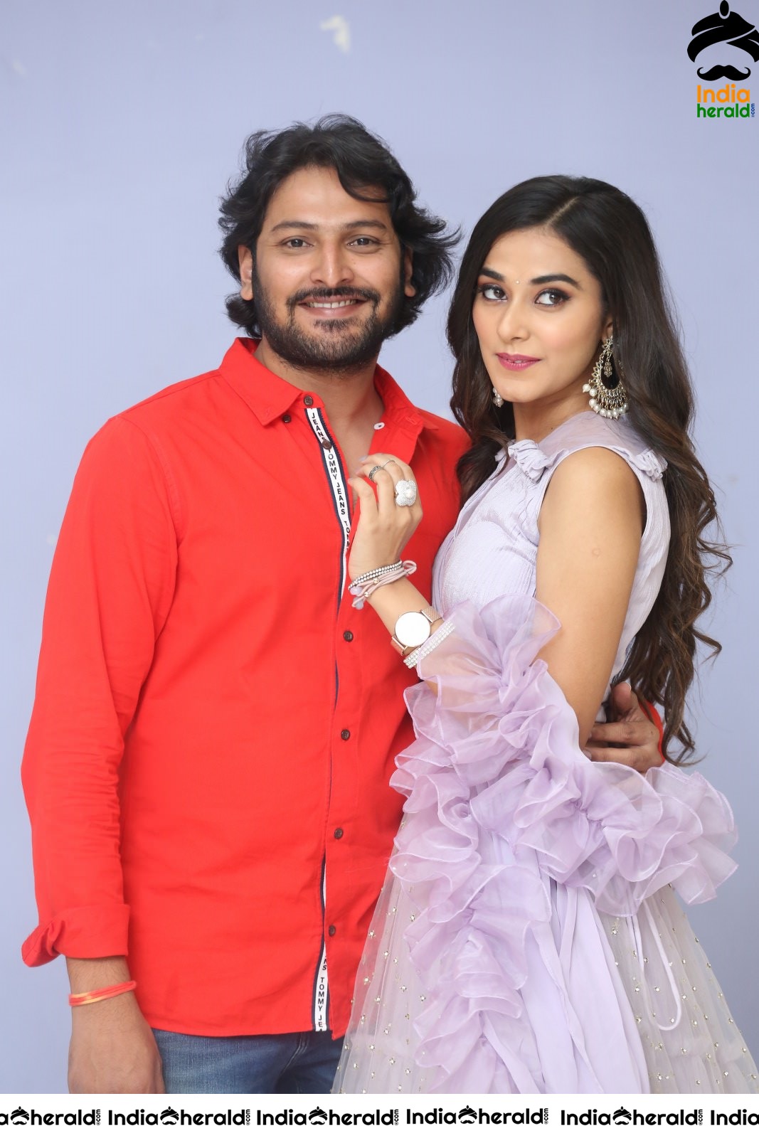 Actor Vamsi Yakasiri Latest Photoshoot Stills With Stefy Patel Set 1