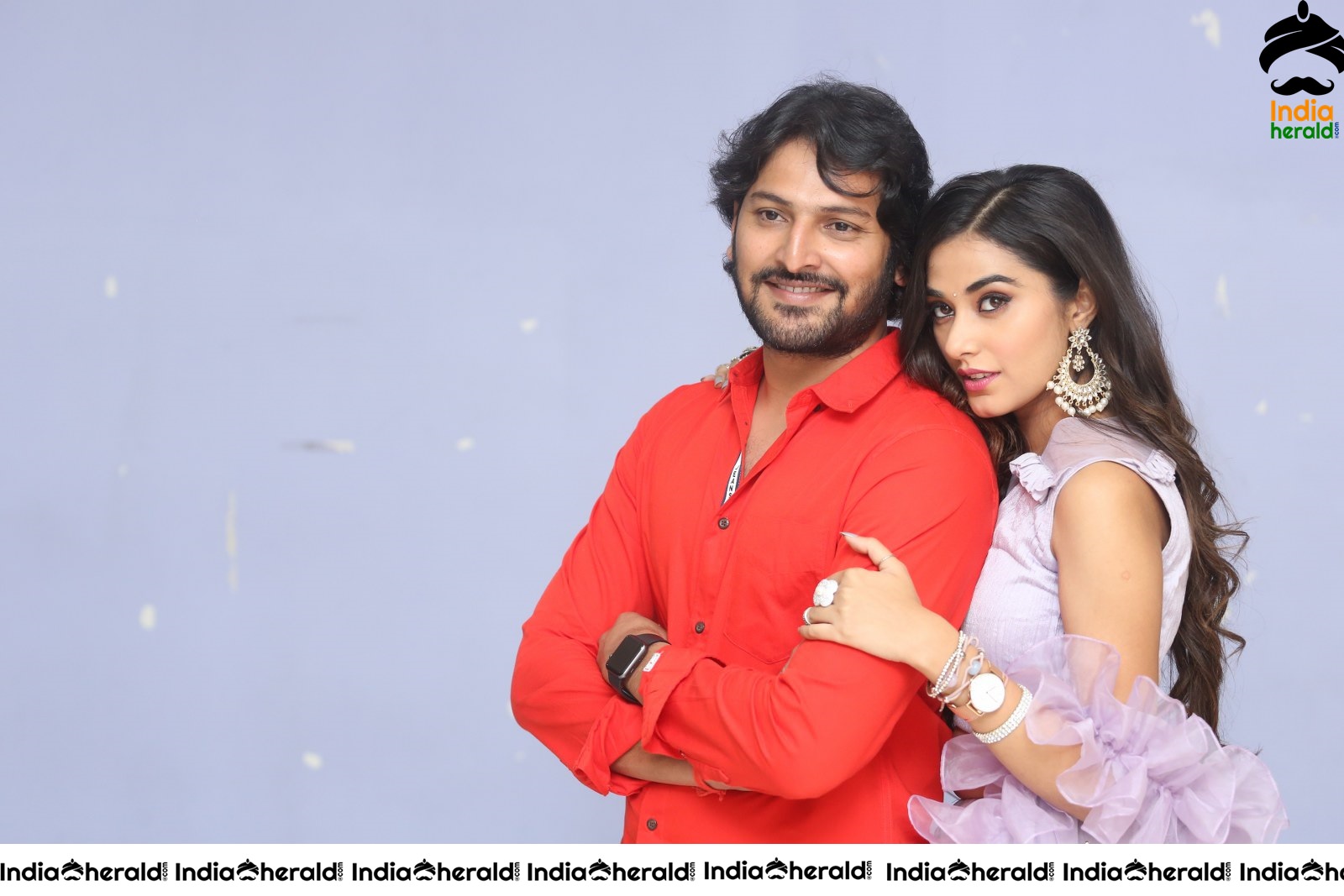 Actor Vamsi Yakasiri Latest Photoshoot Stills With Stefy Patel Set 2