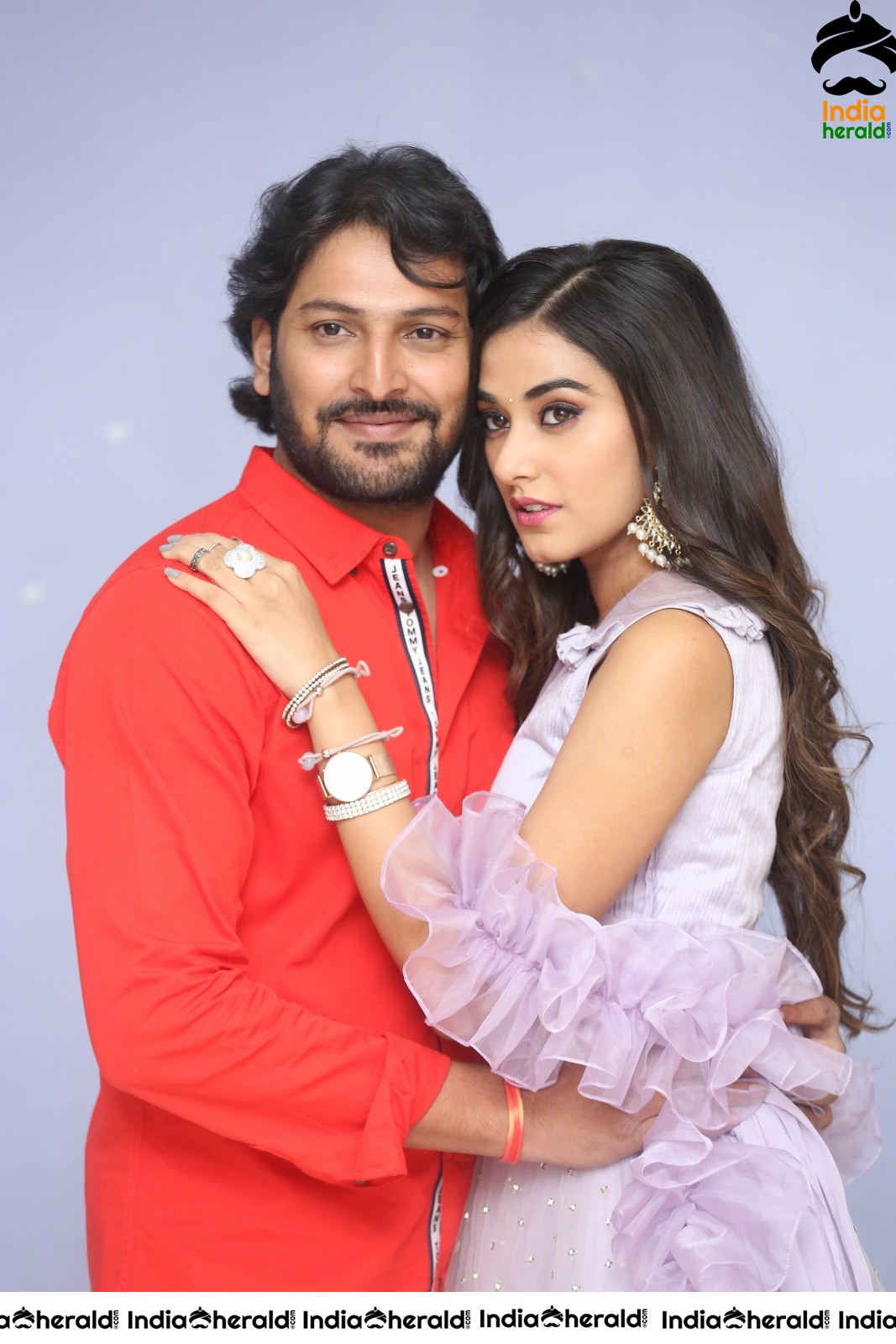 Actor Vamsi Yakasiri Latest Photoshoot Stills With Stefy Patel Set 2