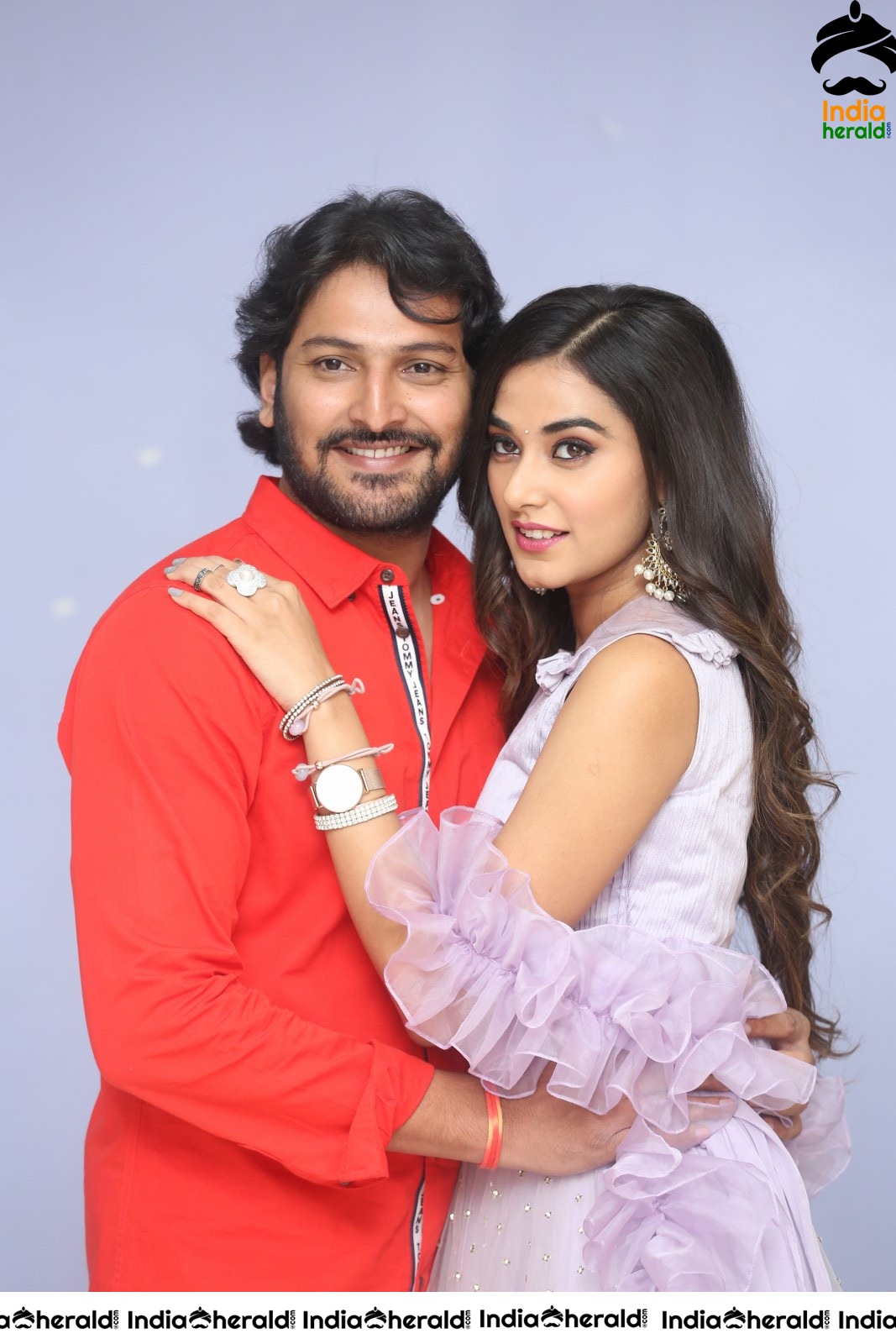 Actor Vamsi Yakasiri Latest Photoshoot Stills With Stefy Patel Set 2