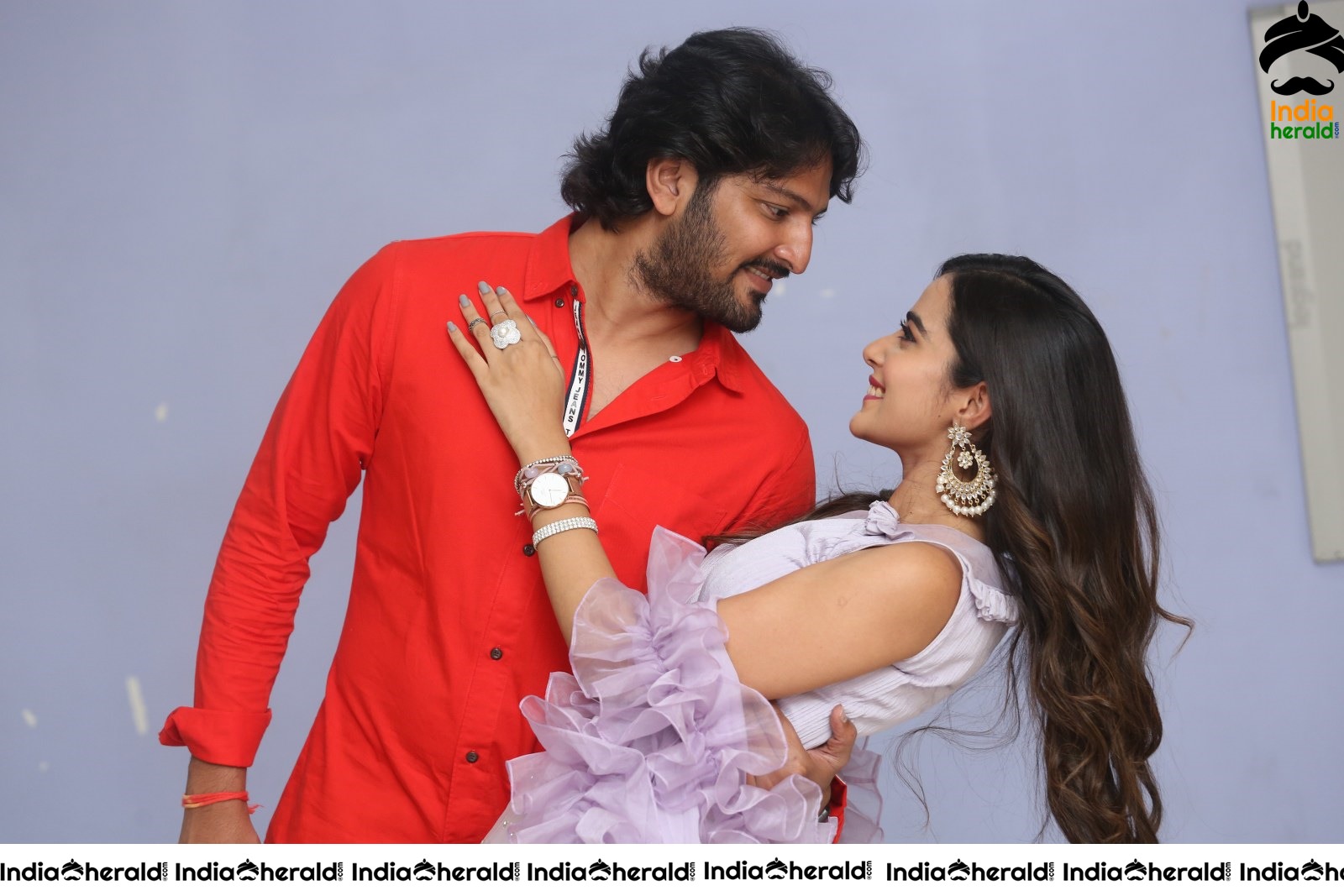 Actor Vamsi Yakasiri Latest Photoshoot Stills With Stefy Patel Set 3