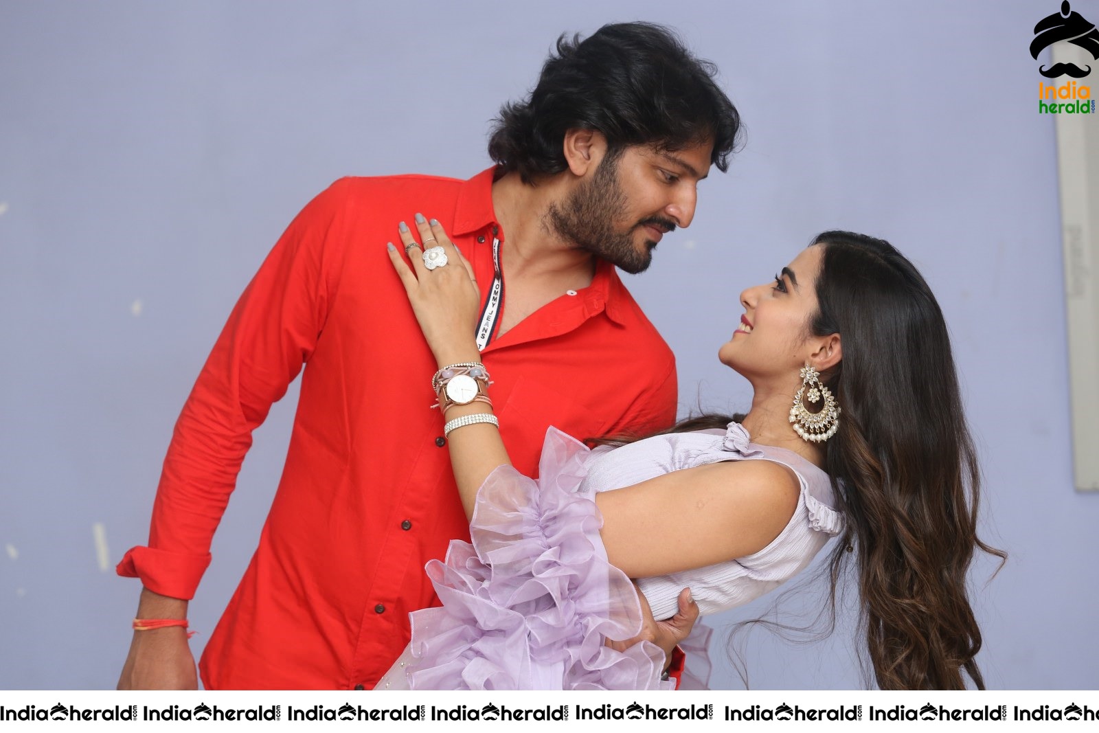 Actor Vamsi Yakasiri Latest Photoshoot Stills With Stefy Patel Set 3