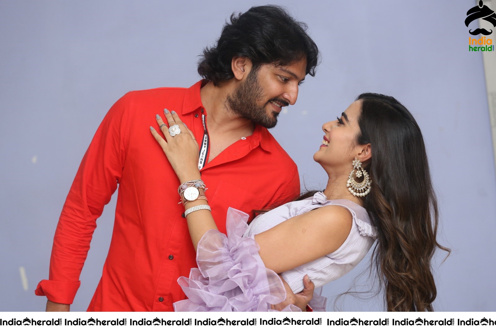 Actor Vamsi Yakasiri Latest Photoshoot Stills With Stefy Patel Set 3