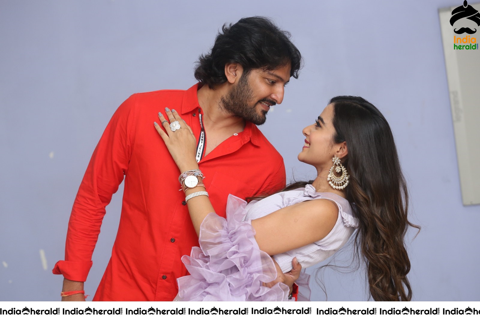 Actor Vamsi Yakasiri Latest Photoshoot Stills With Stefy Patel Set 3