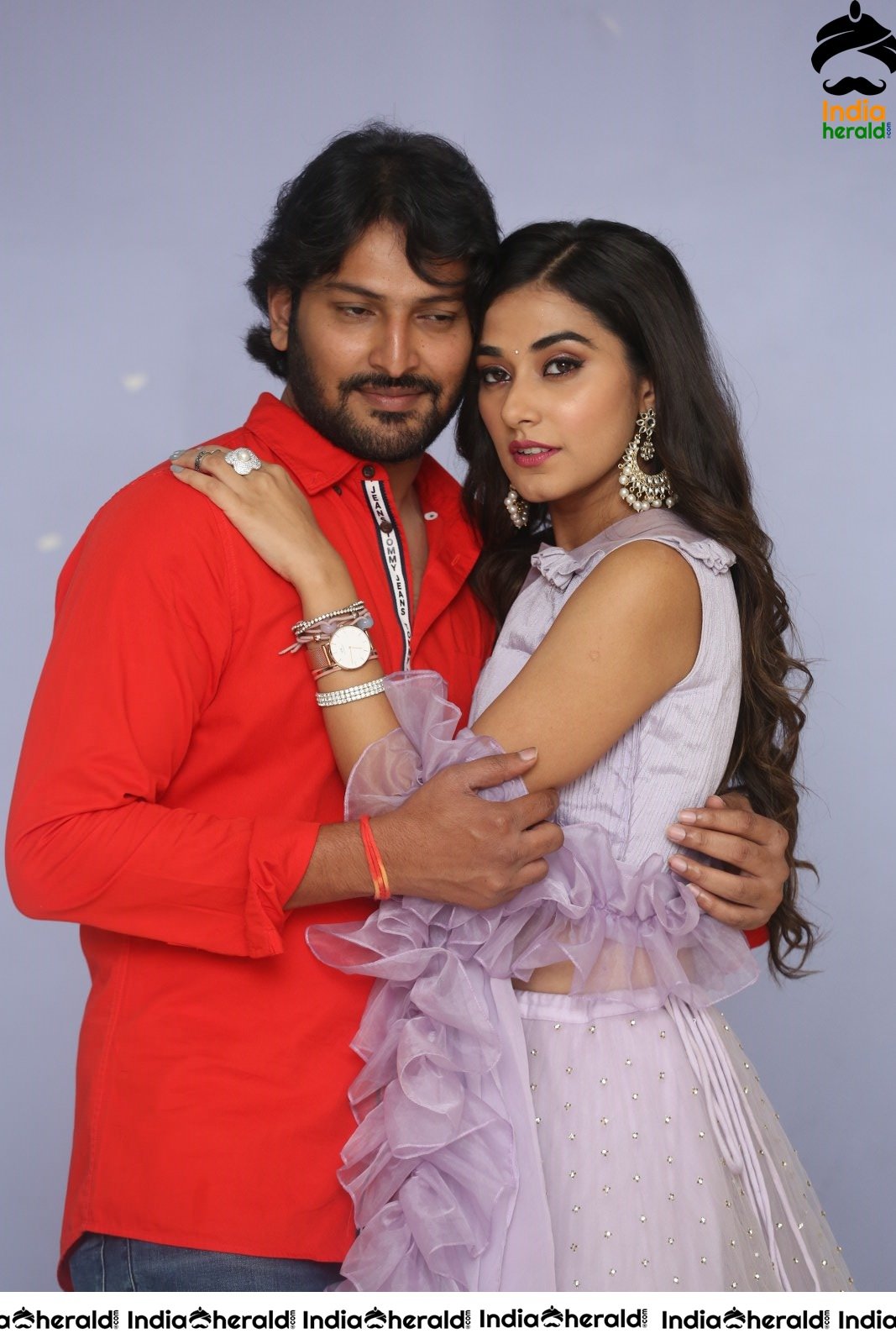 Actor Vamsi Yakasiri Latest Photoshoot Stills With Stefy Patel Set 4