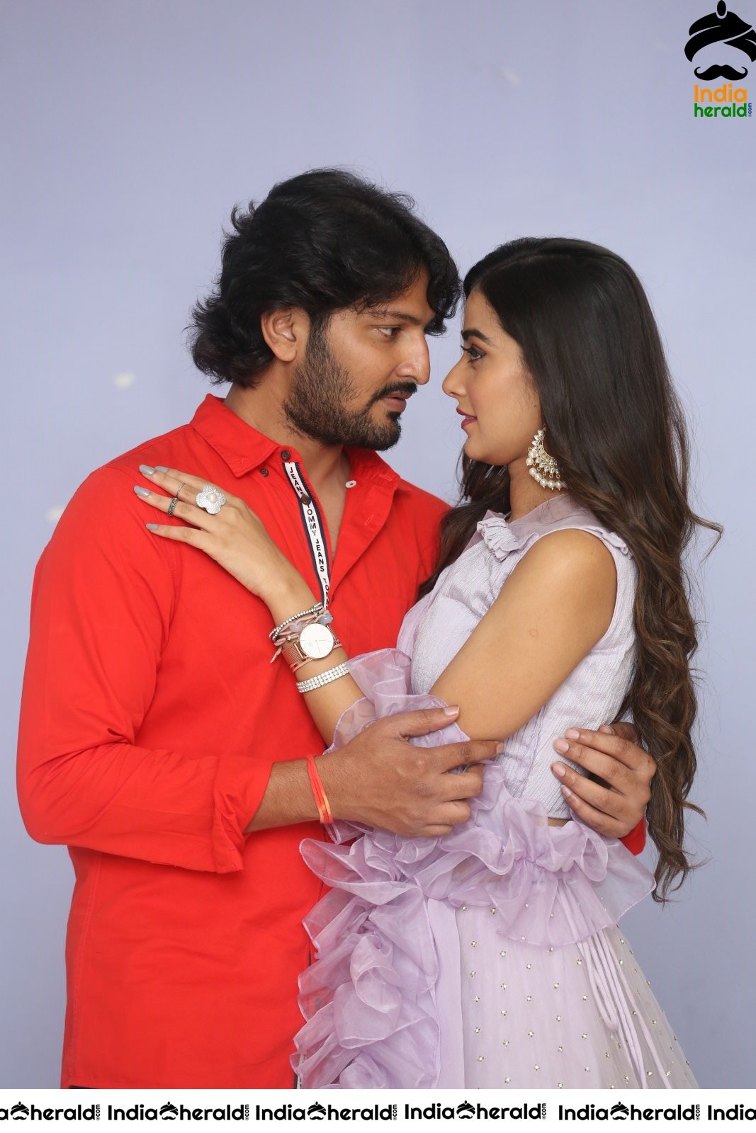 Actor Vamsi Yakasiri Latest Photoshoot Stills With Stefy Patel Set 4