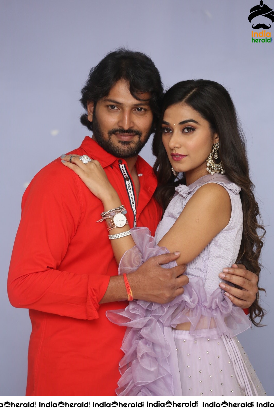 Actor Vamsi Yakasiri Latest Photoshoot Stills With Stefy Patel Set 4