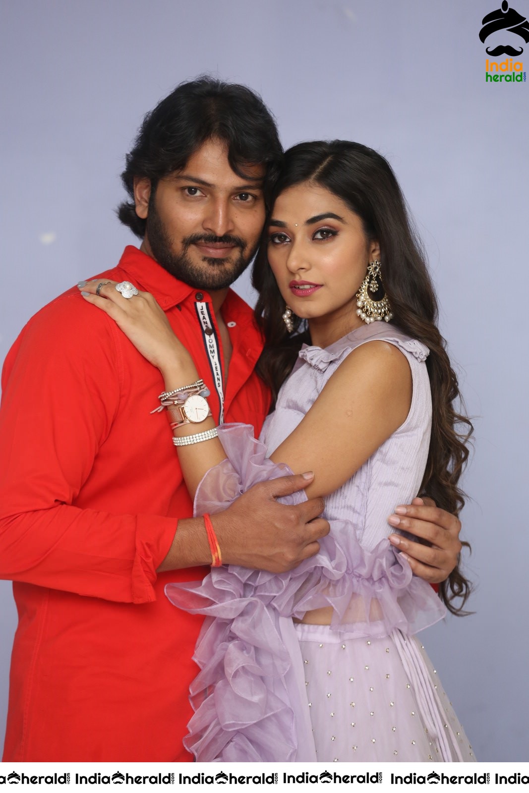 Actor Vamsi Yakasiri Latest Photoshoot Stills With Stefy Patel Set 4