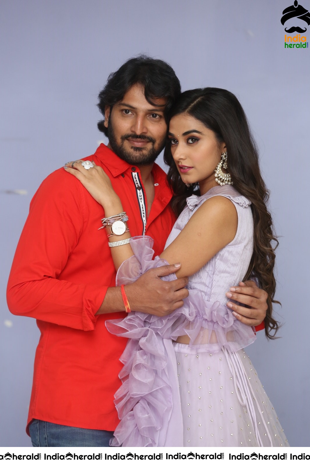 Actor Vamsi Yakasiri Latest Photoshoot Stills With Stefy Patel Set 4