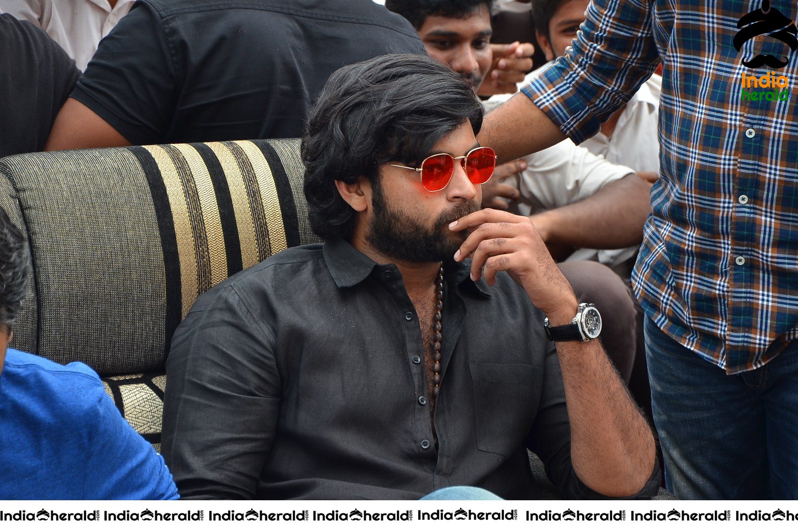 Actor Varun Tej At Vijayawada VVIT College Set 1