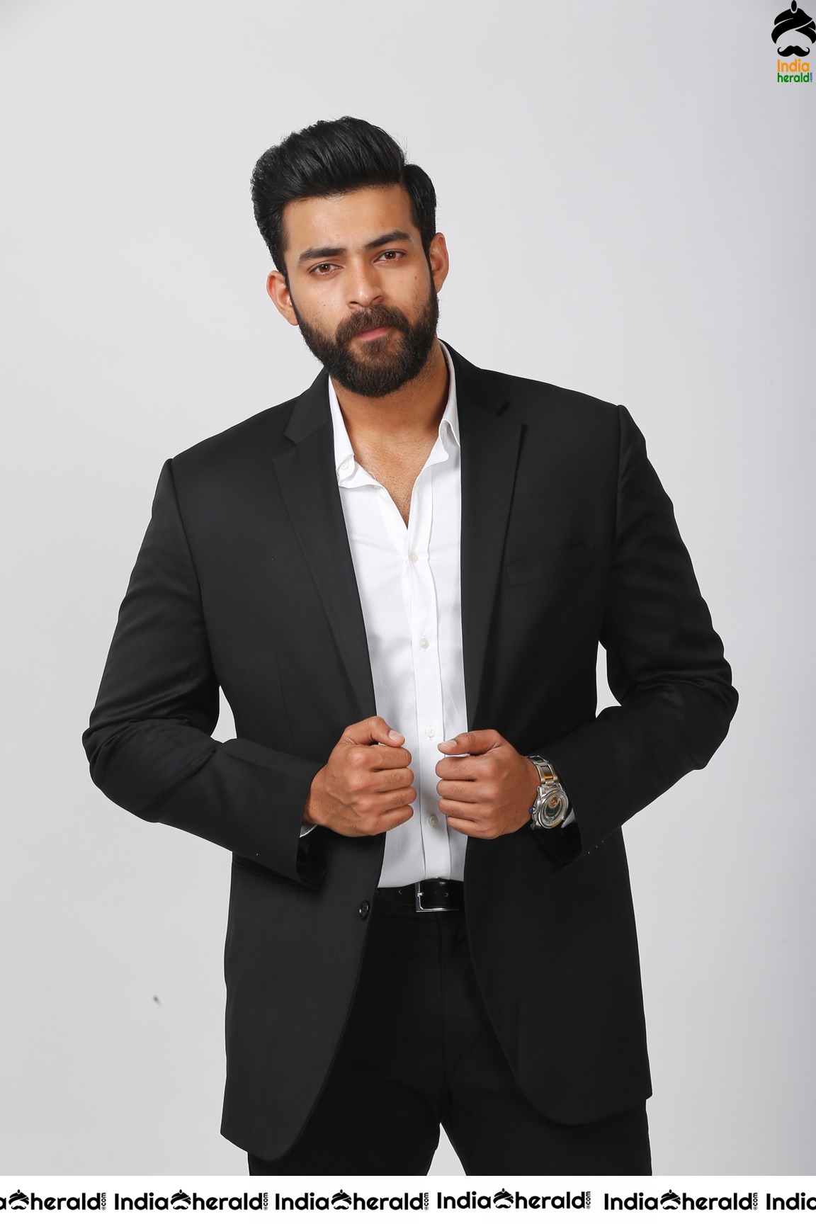 Actor Varun Tej Recent Stylish Photoshoot to receive Official Merchandise of DC Heroes Set 1