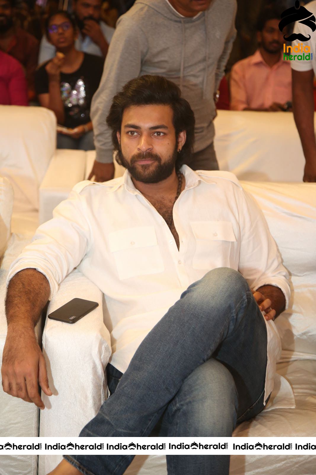 Actor Varun Tej Stills From Gaddala Konda Ganesh Movie Success Meet Set 1