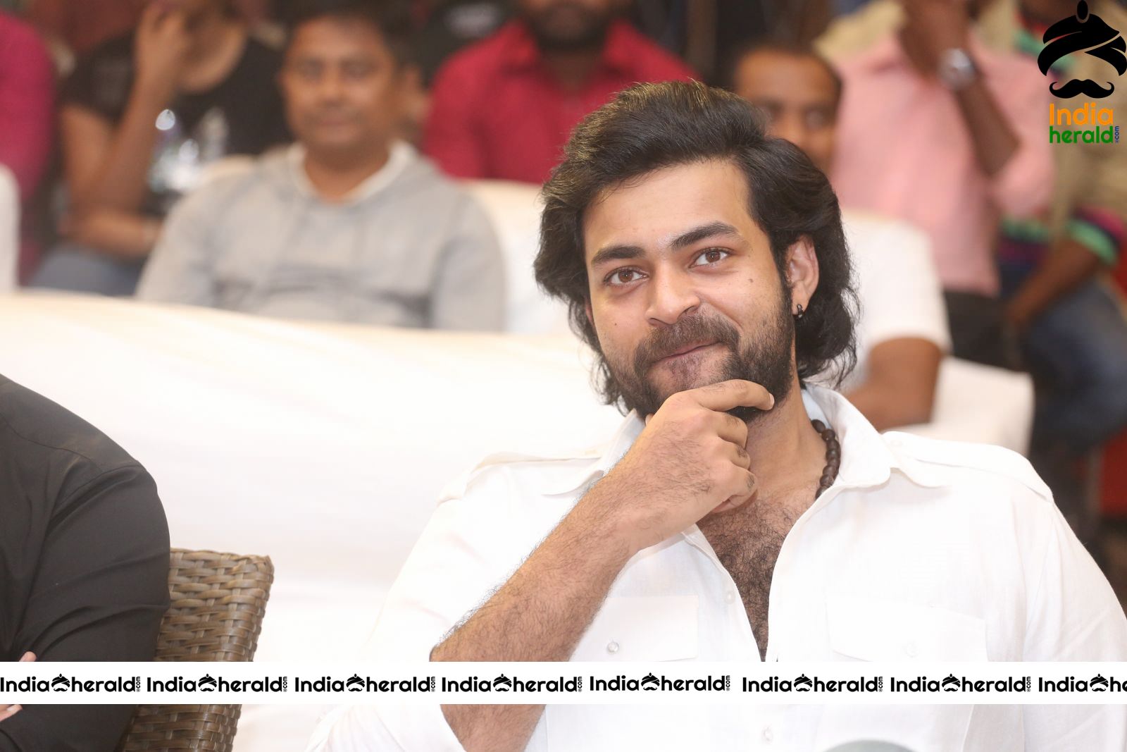 Actor Varun Tej Stills From Gaddala Konda Ganesh Movie Success Meet Set 1