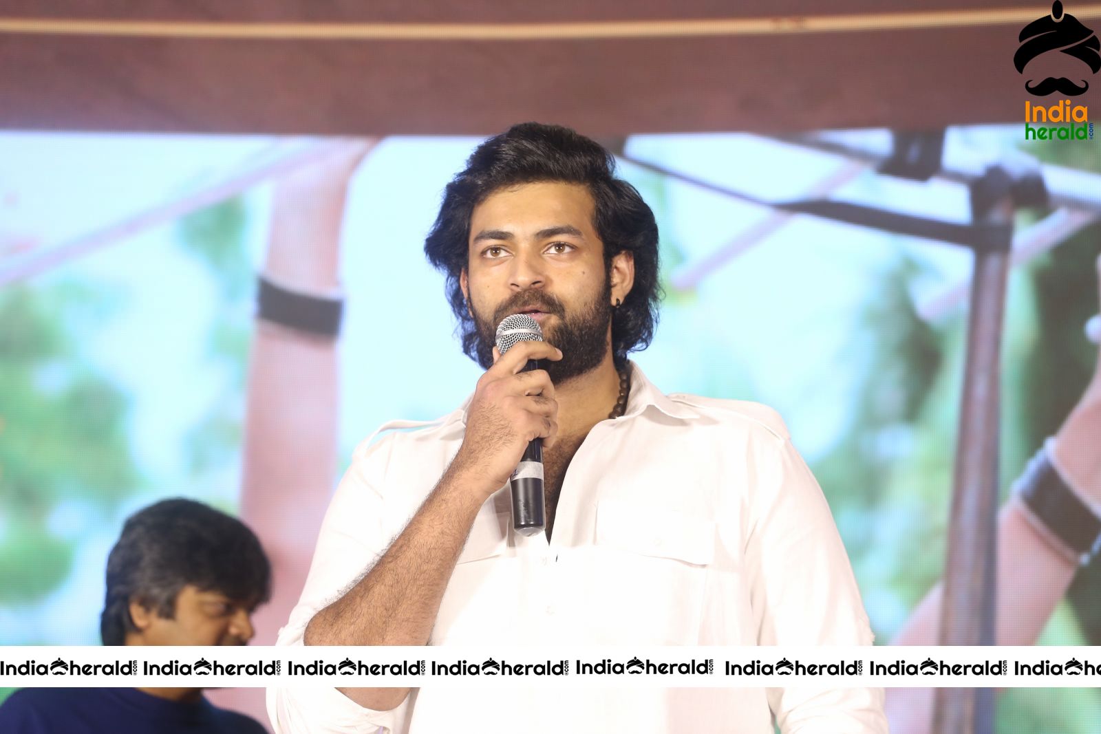 Actor Varun Tej Stills From Gaddala Konda Ganesh Movie Success Meet Set 3