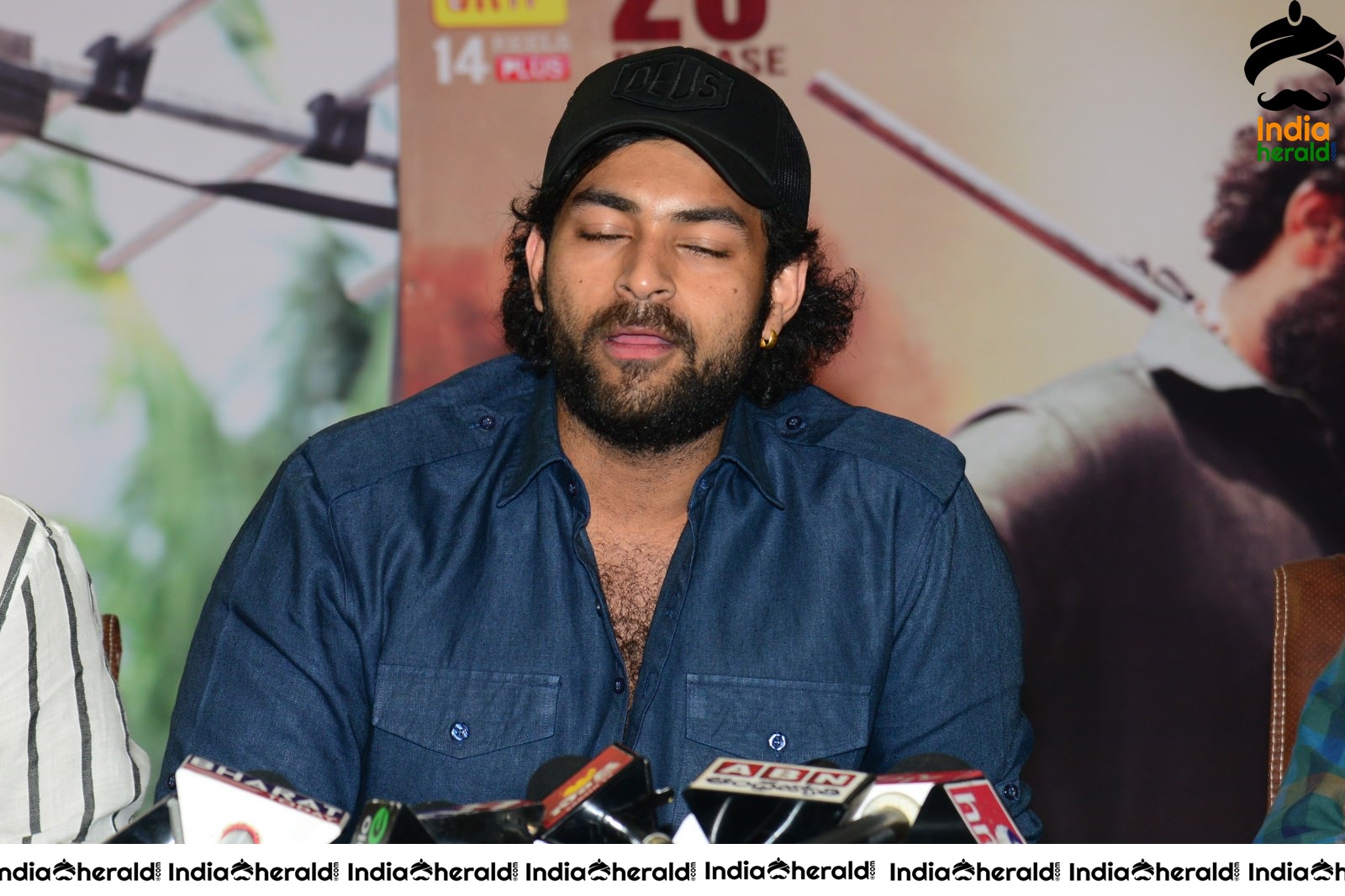 Actor Varun Tej Stills from Gaddalakonda Ganesh Success Meet Set 3