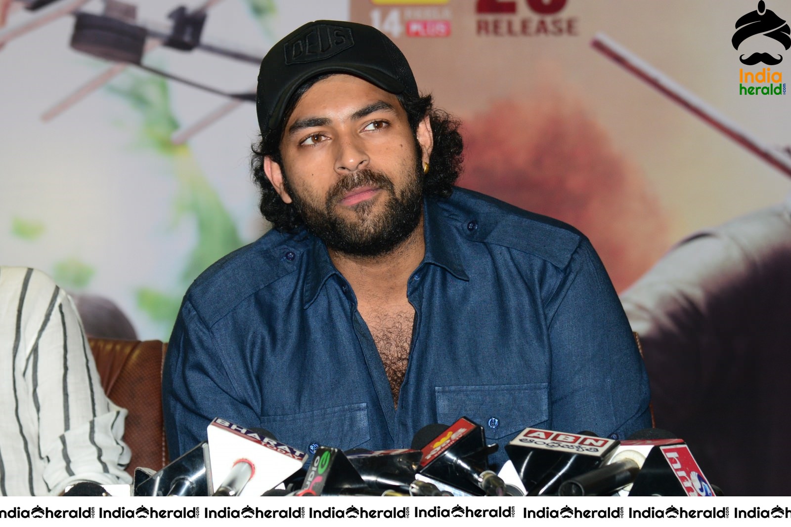 Actor Varun Tej Stills from Gaddalakonda Ganesh Success Meet Set 3