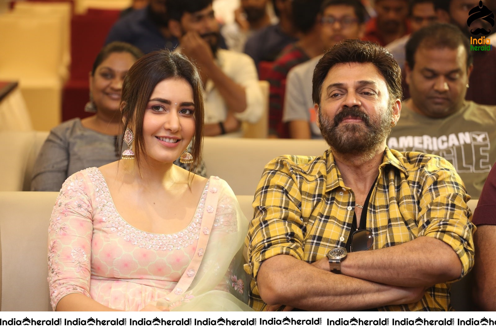 Actor Victory Venkatesh Speaks Secretly and Close with Raashi Khanna