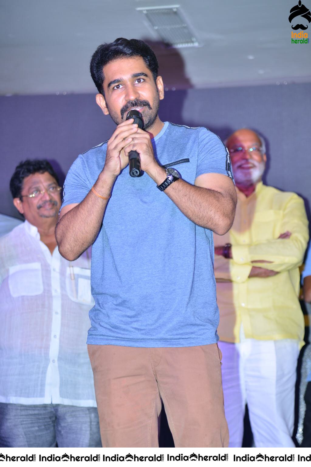 Actor Vijay Antony Photos with twirled moustache