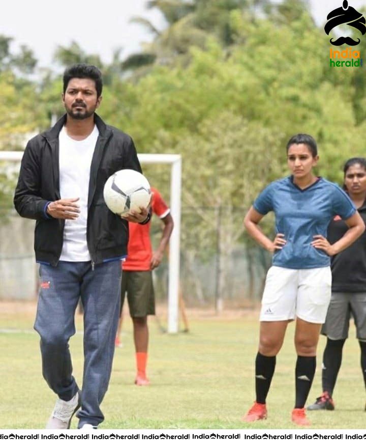 Actor Vijay as Coach Michael Rayappan in Action