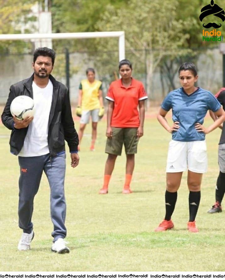 Actor Vijay as Coach Michael Rayappan in Action