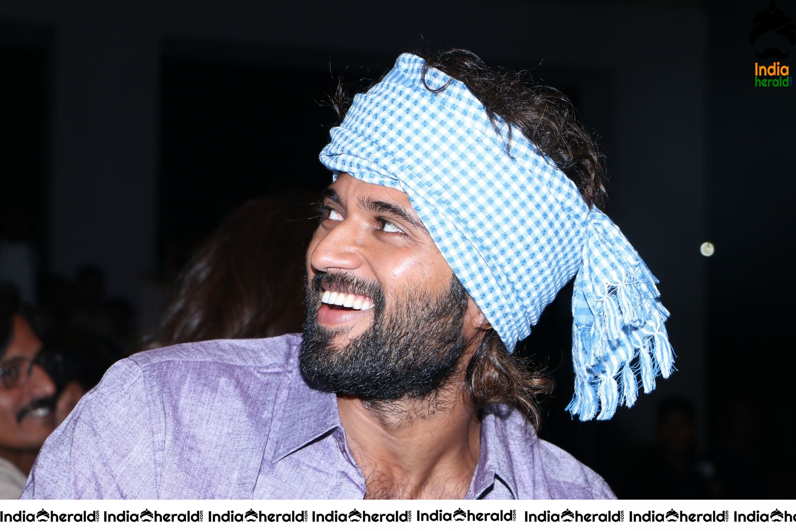 Actor Vijay Deverakonda Latest Photos in Lungi during WFL event