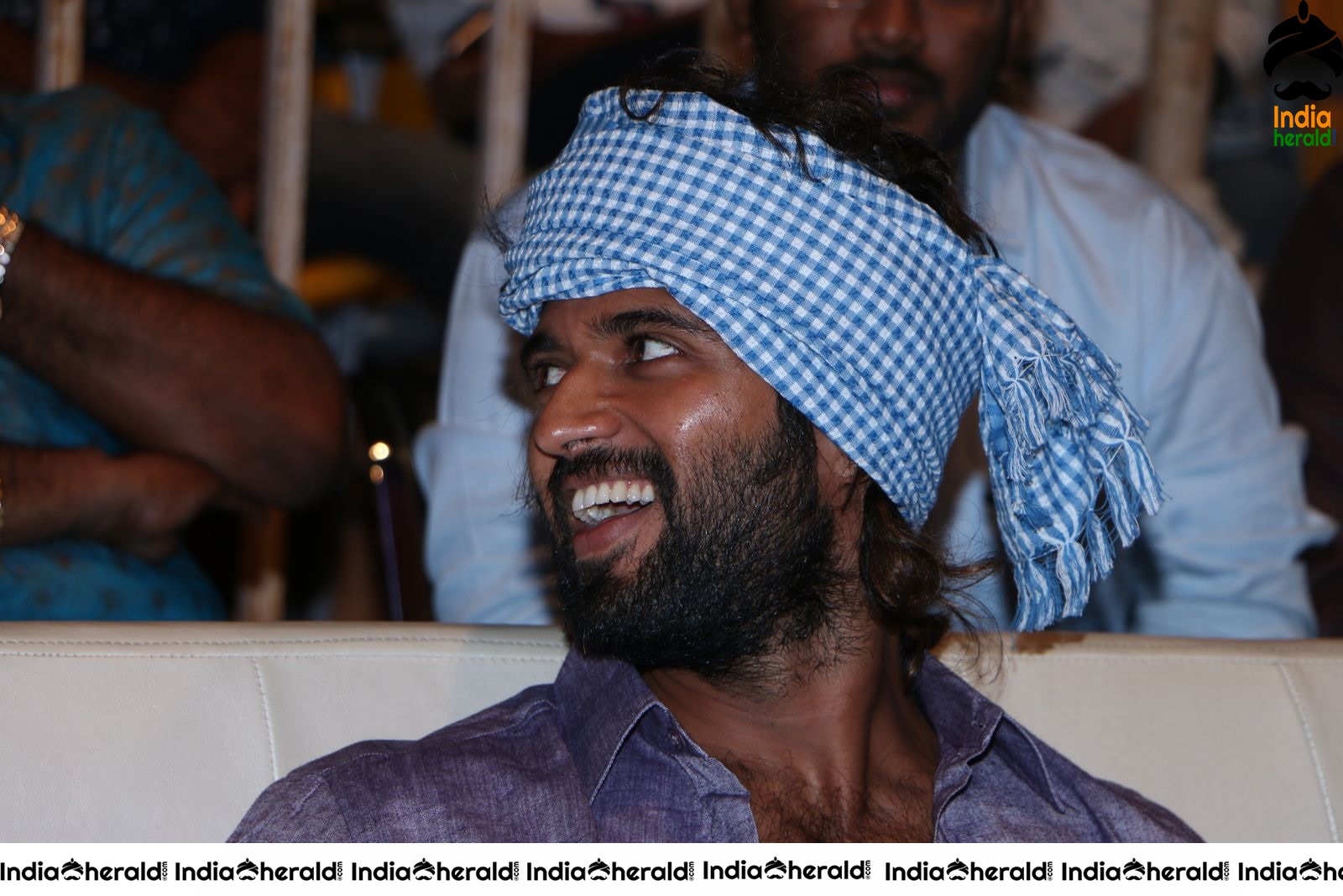 Actor Vijay Deverakonda Latest Photos in Lungi during WFL event