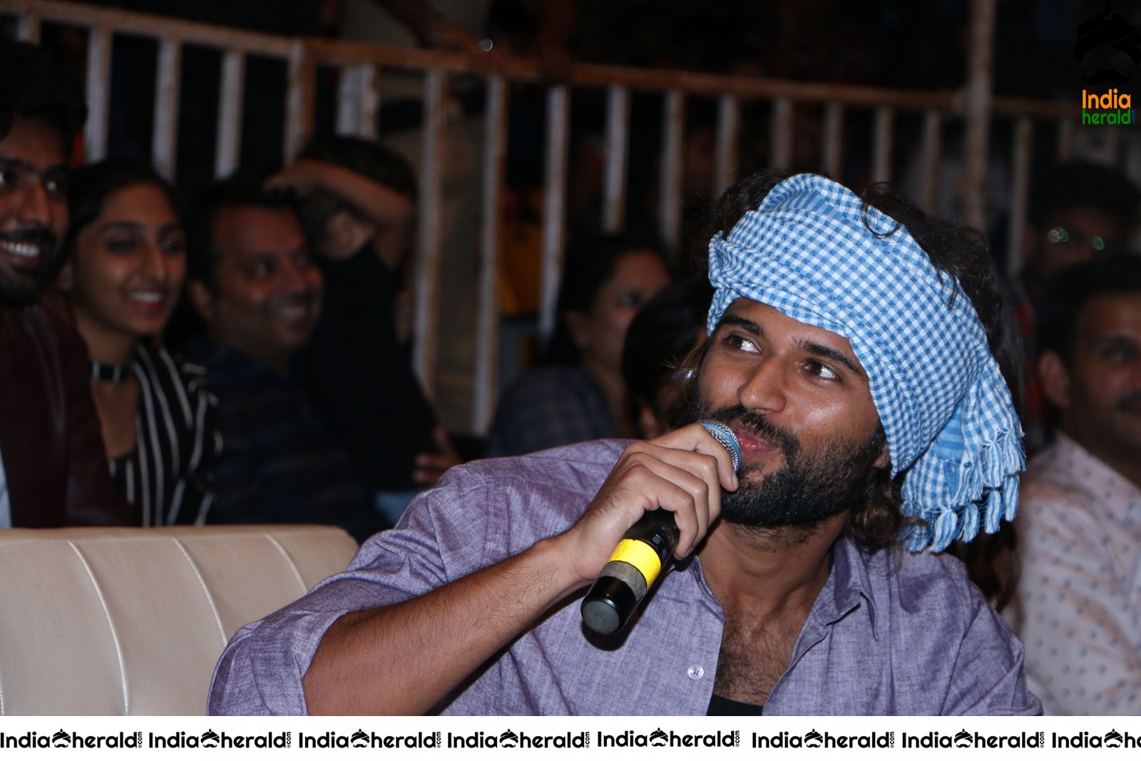 Actor Vijay Deverakonda Latest Photos in Lungi during WFL event