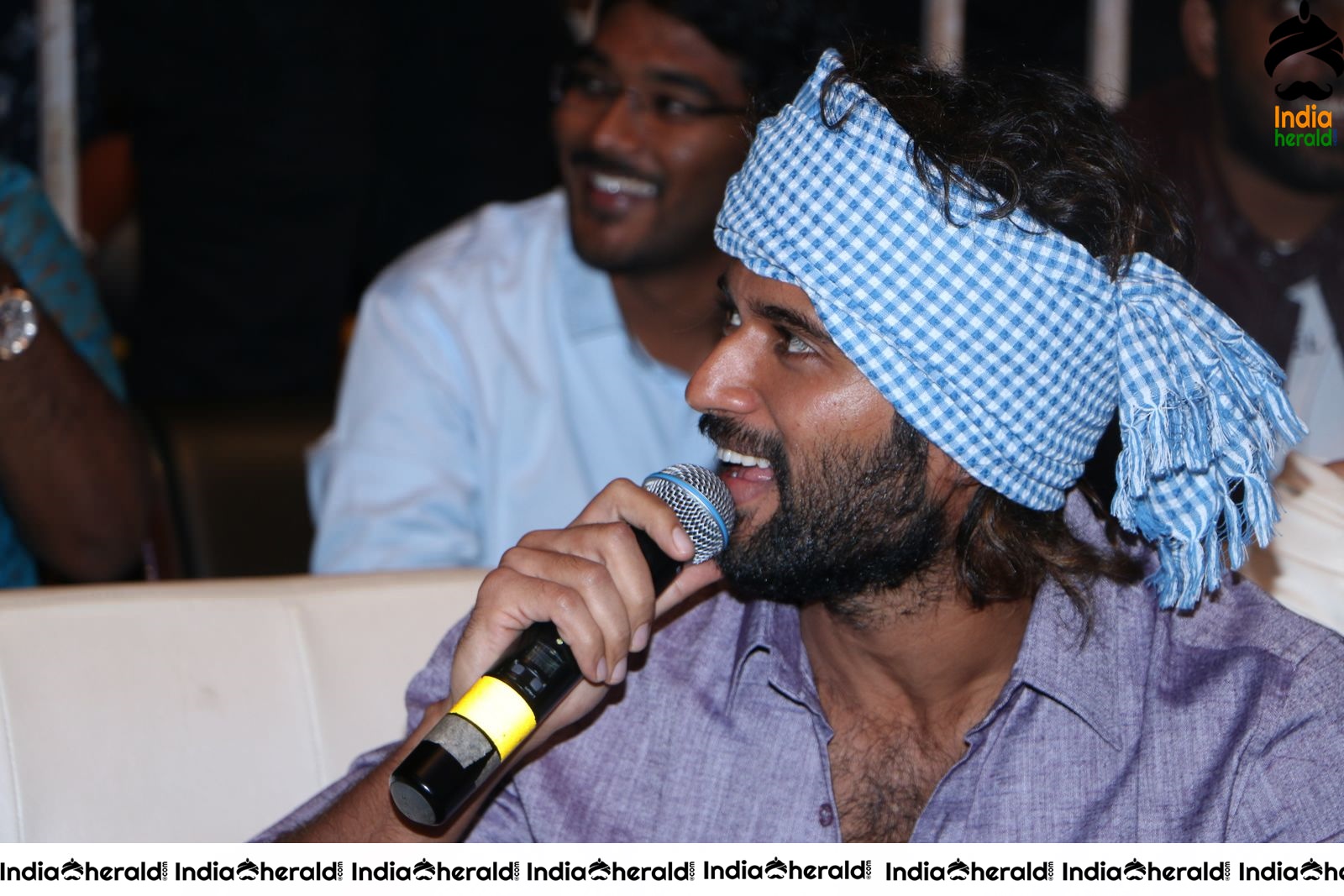 Actor Vijay Deverakonda Latest Photos in Lungi during WFL event