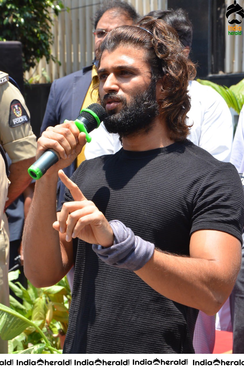 Actor Vijay Deverakonda launches Face Protection Shields