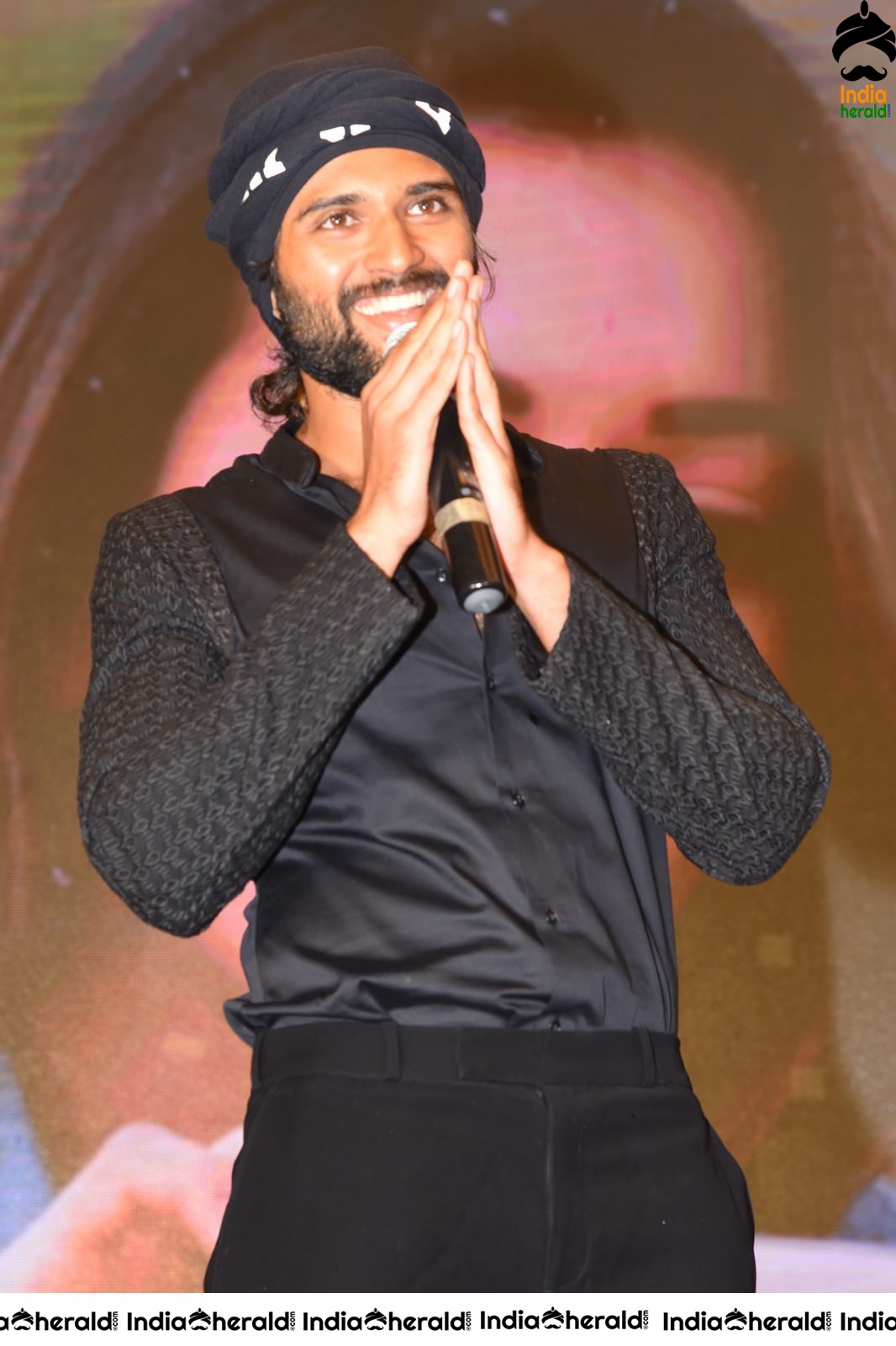 Actor Vijay Deverakonda Looking Dapper in Black Set 2