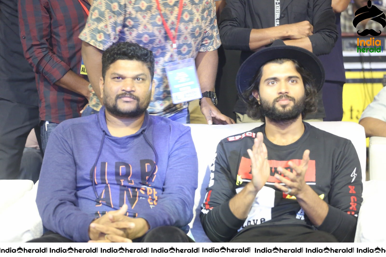 Actor Vijay Deverakonda Meet and Greet with Crew Members Set 1