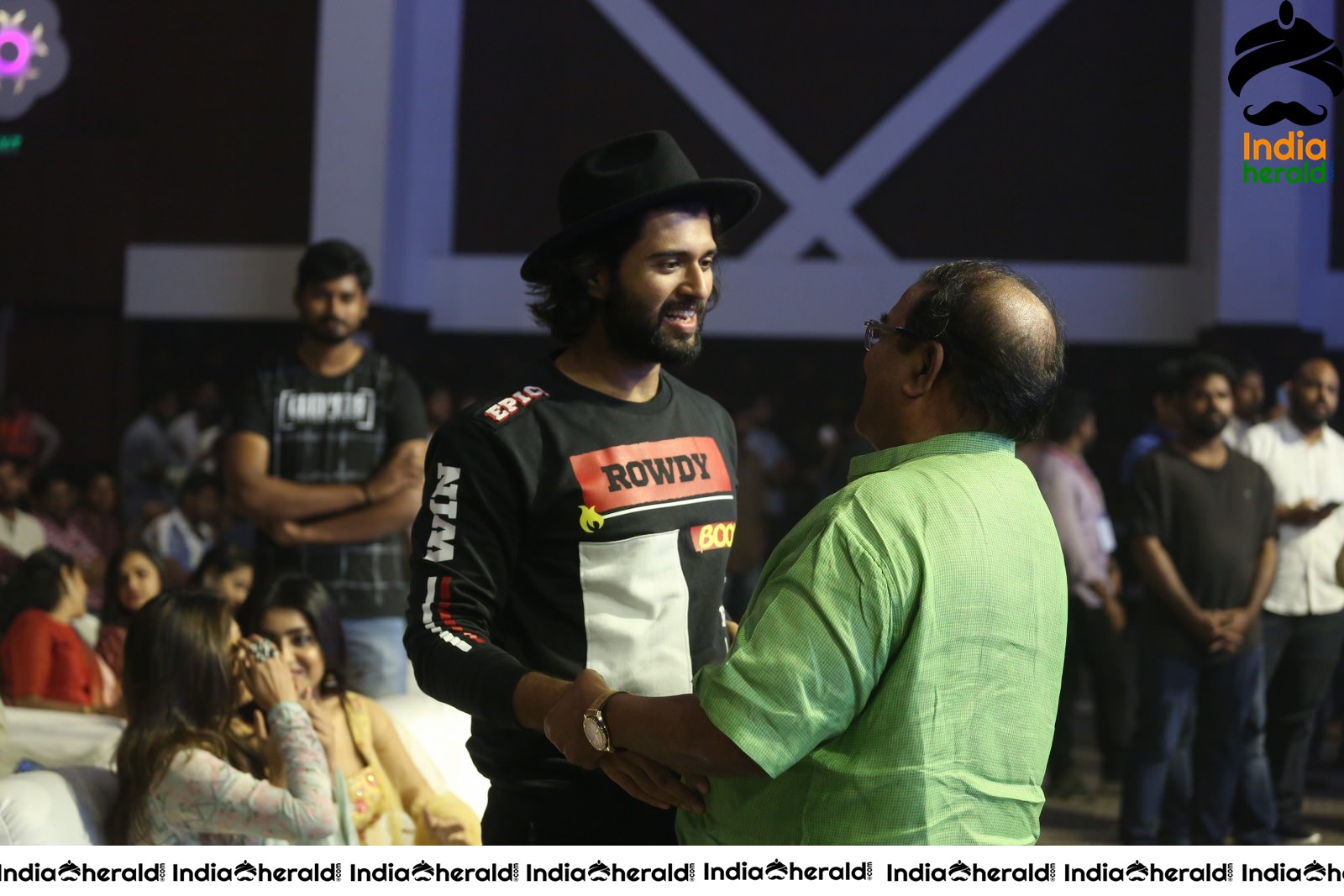 Actor Vijay Deverakonda Meet and Greet with Crew Members Set 1