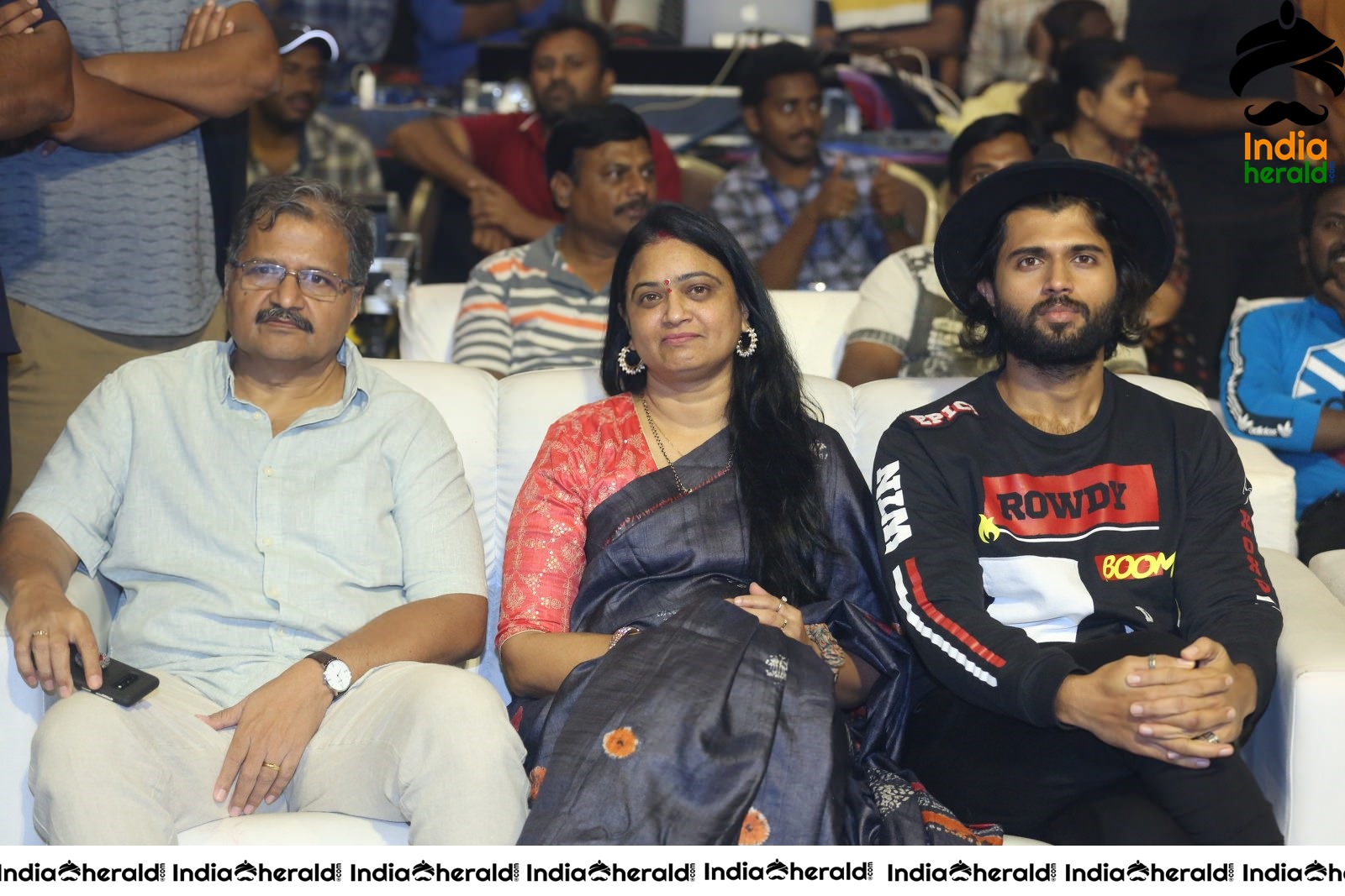 Actor Vijay Deverakonda Meet and Greet with Crew Members Set 1