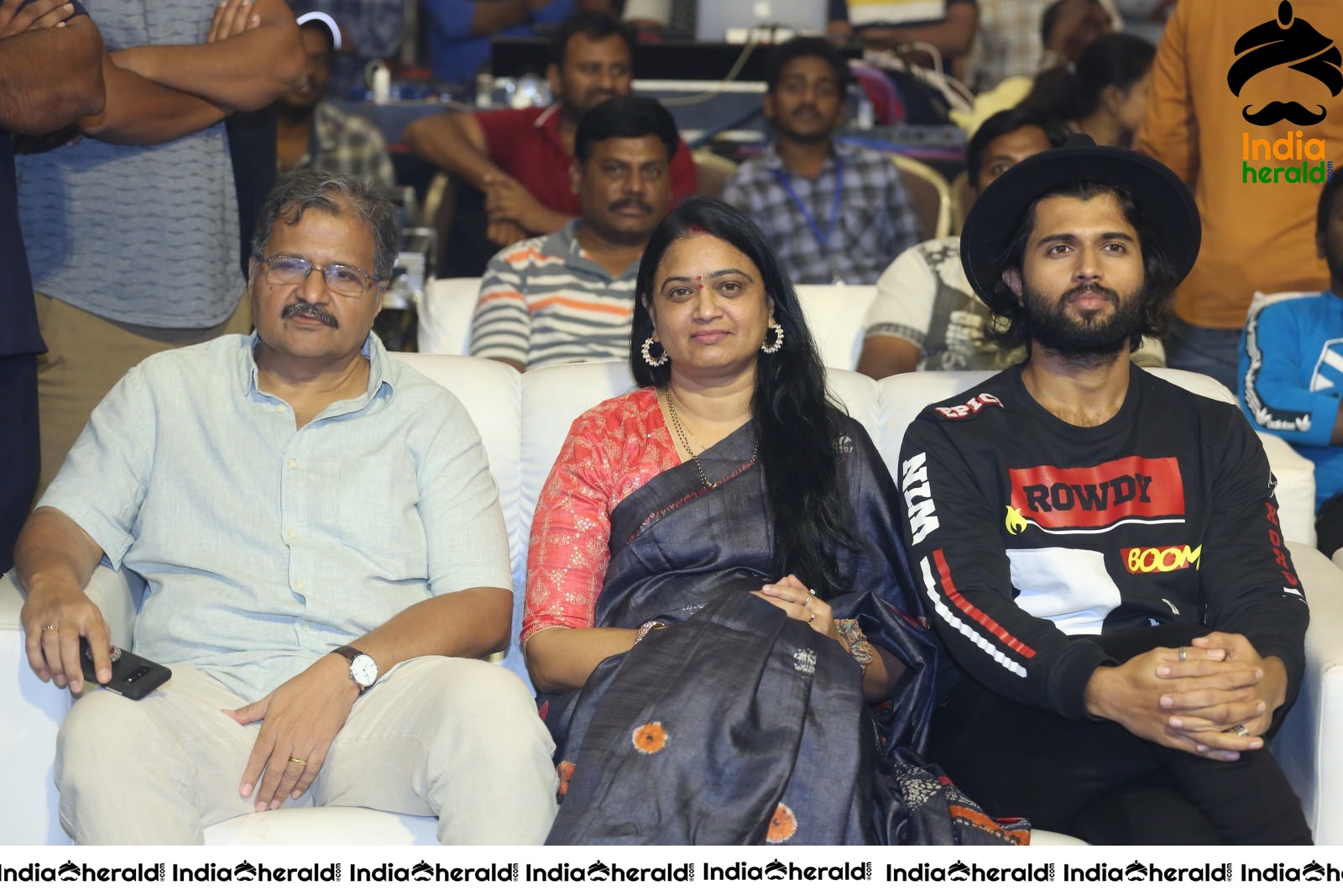 Actor Vijay Deverakonda Meet and Greet with Crew Members Set 1