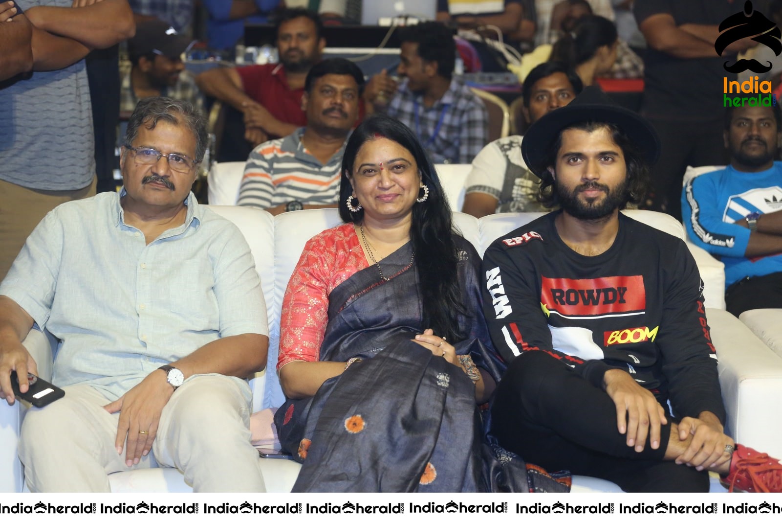 Actor Vijay Deverakonda Meet and Greet with Crew Members Set 1