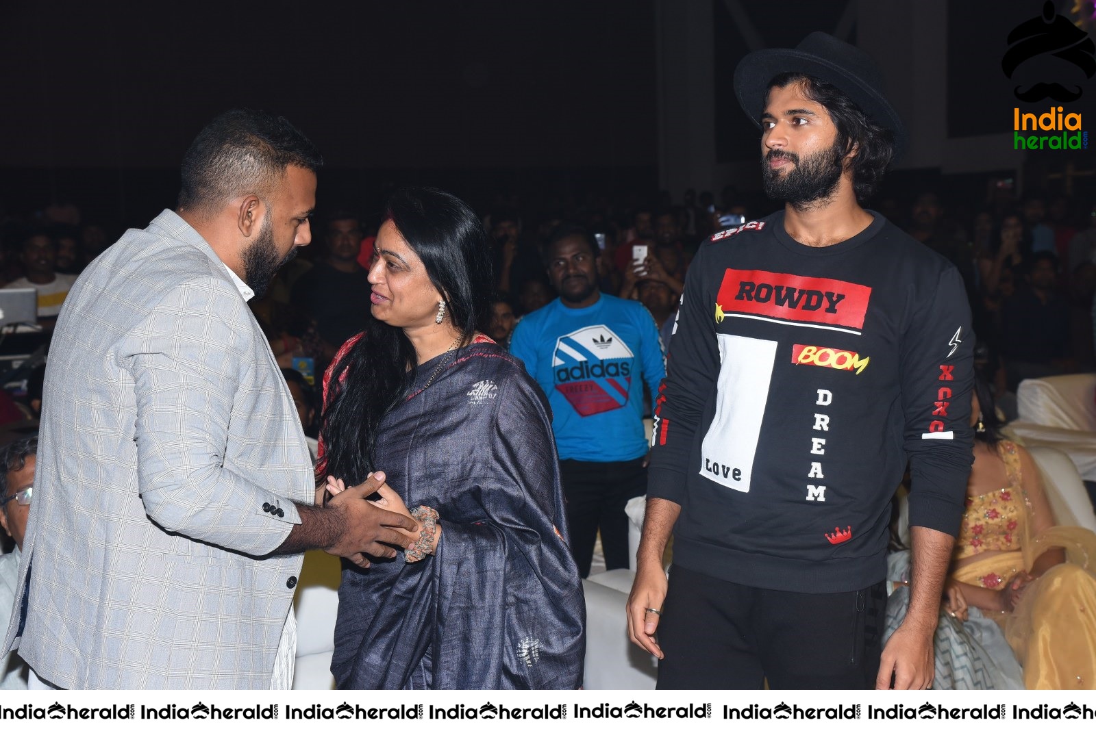 Actor Vijay Deverakonda Meet and Greet with Crew Members Set 2