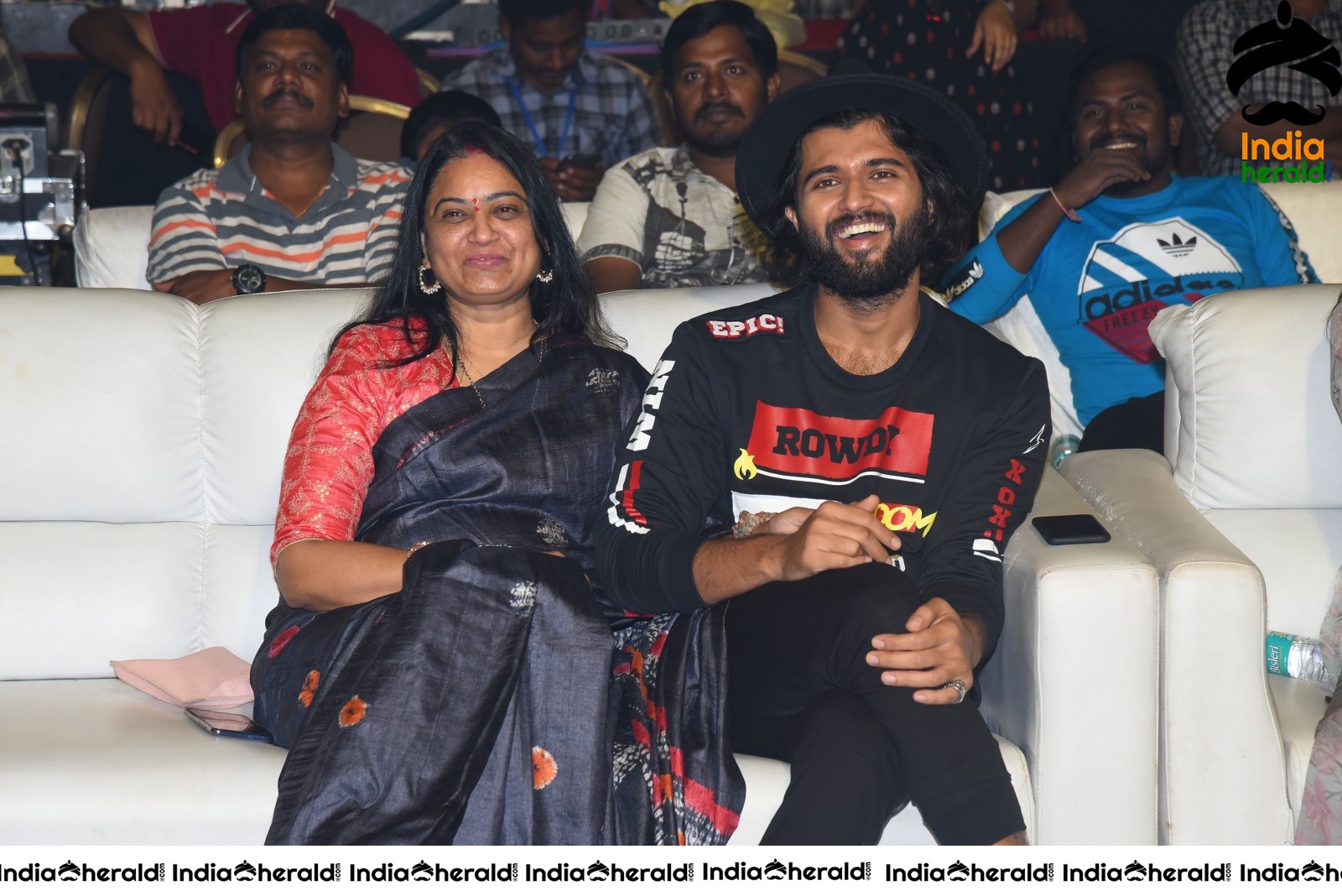 Actor Vijay Deverakonda Meet and Greet with Crew Members Set 2