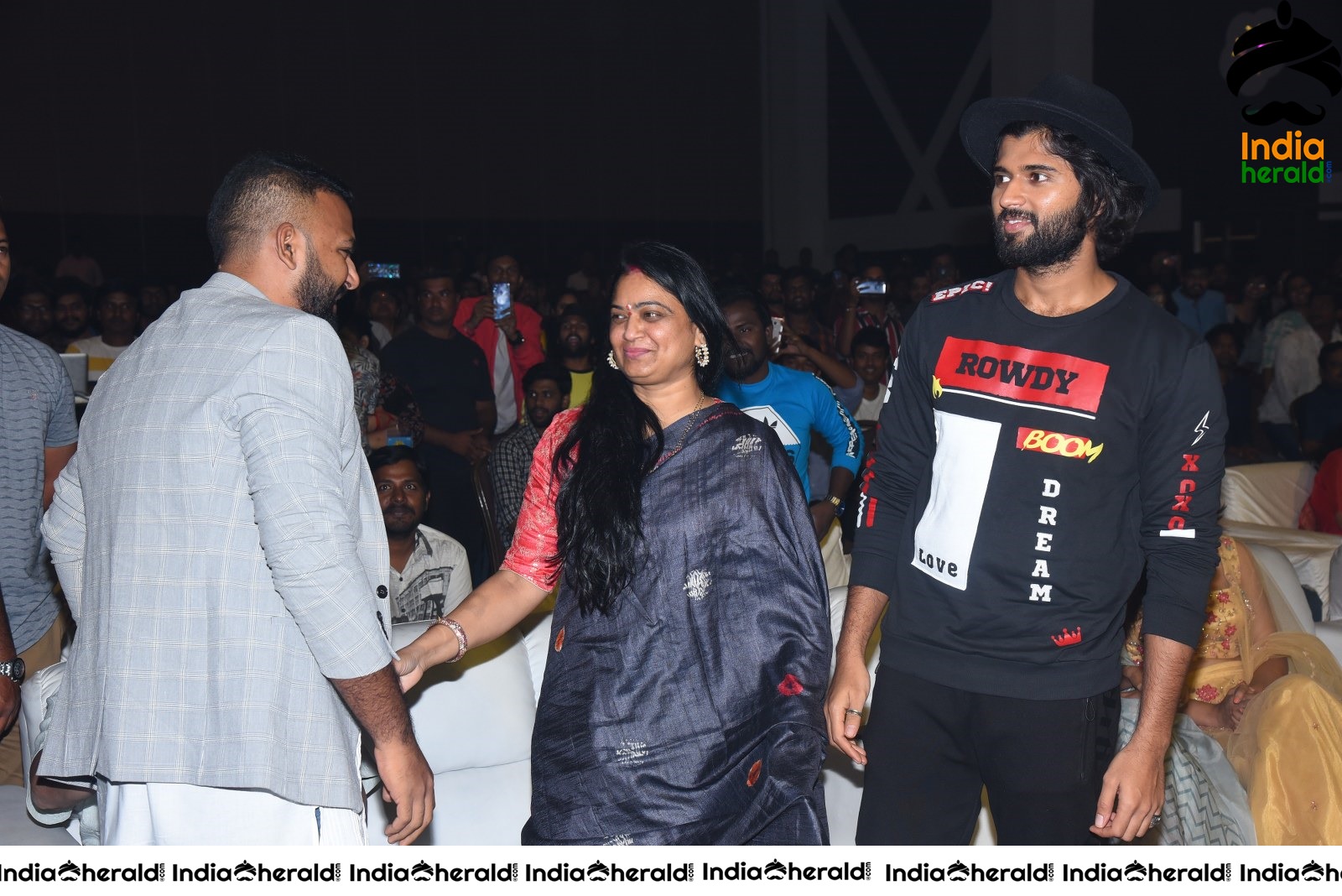 Actor Vijay Deverakonda Meet and Greet with Crew Members Set 2