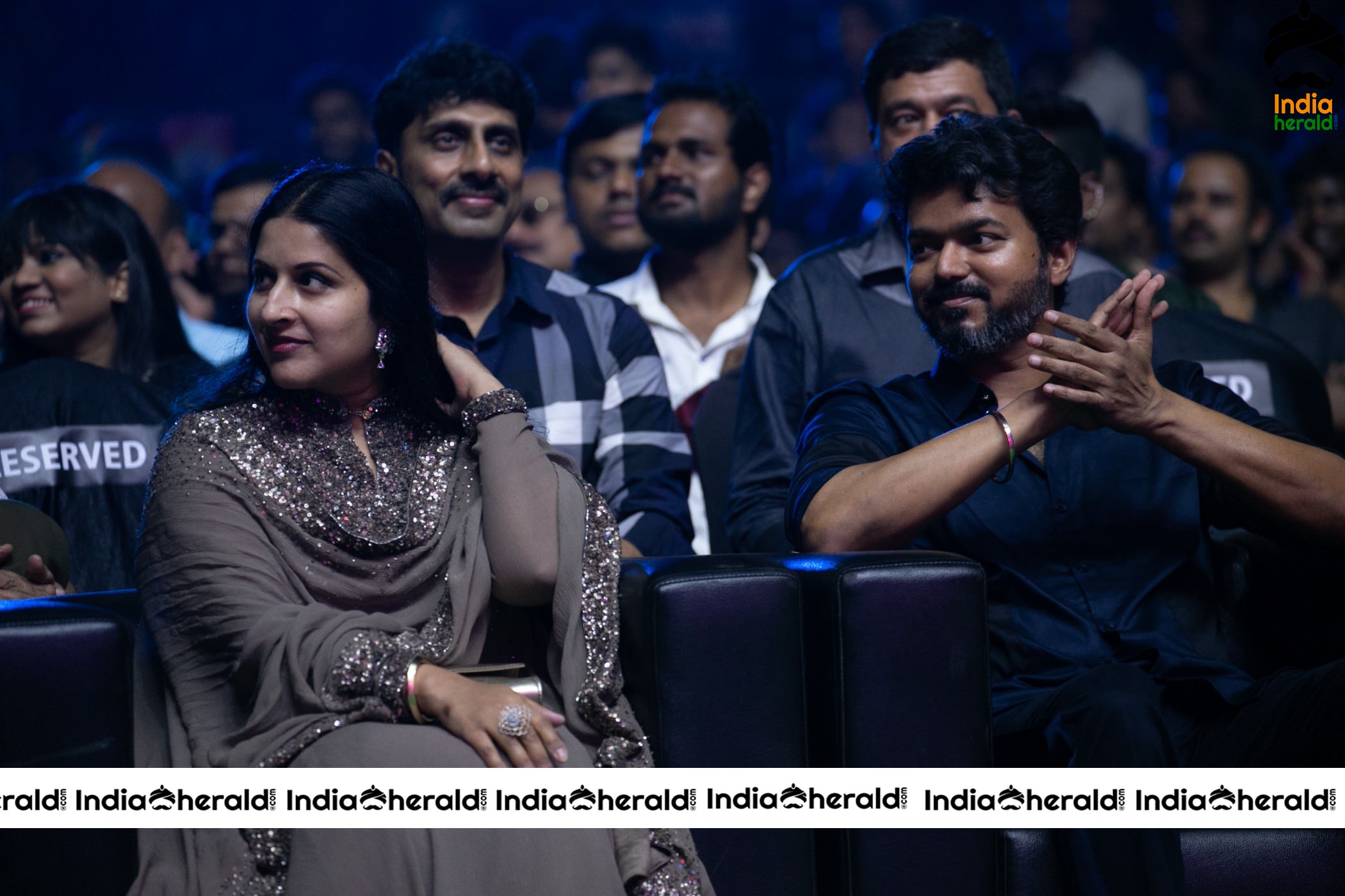 Actor Vijay HD Stills From Bigil Audio Launch Set 1