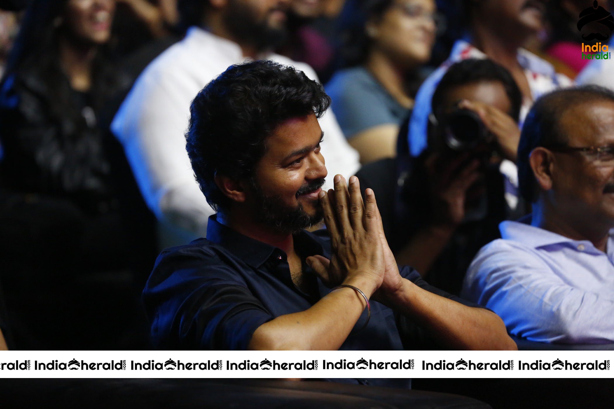 Actor Vijay HD Stills From Bigil Audio Launch Set 1